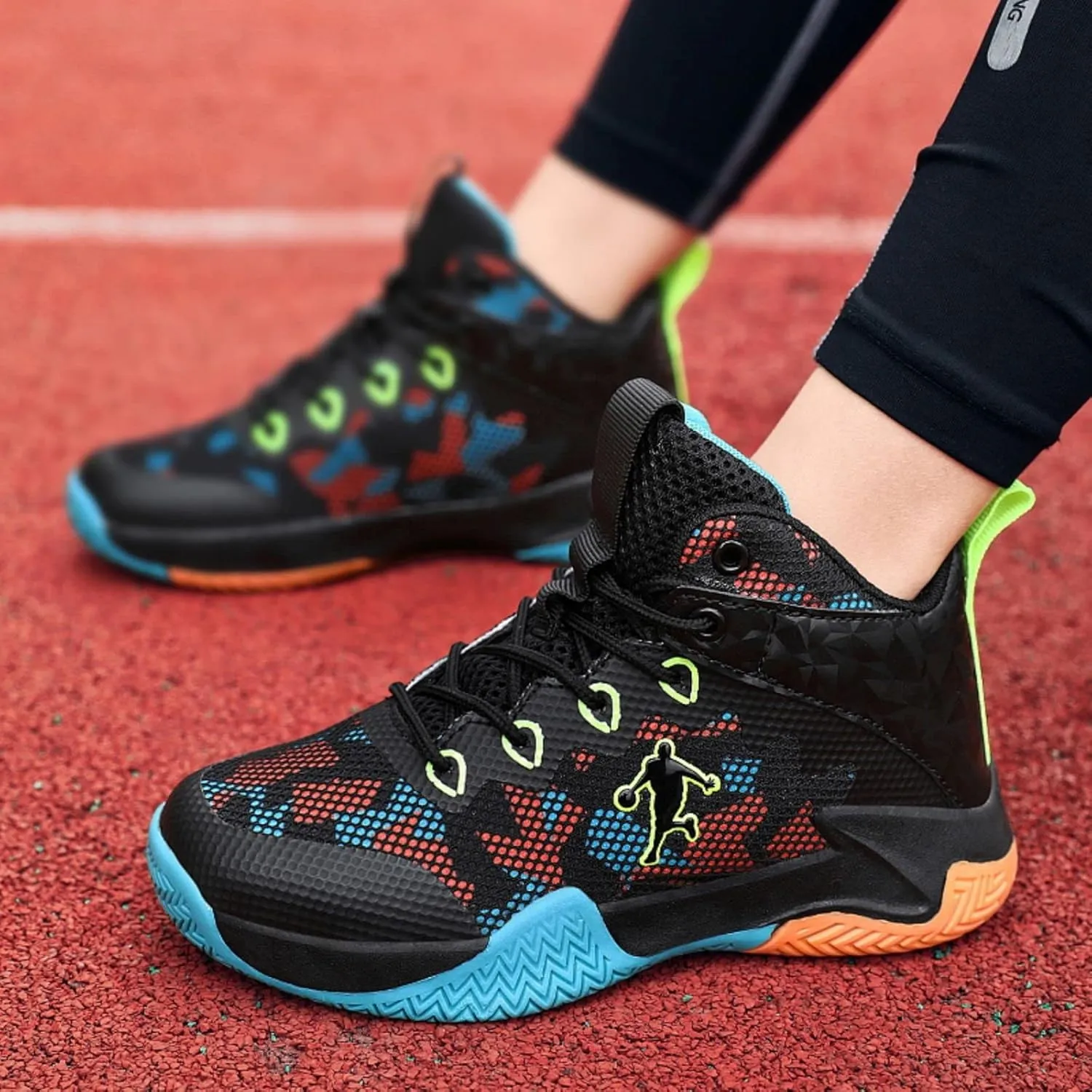 New Anti Slip and wear-Resistant Sports Basketball Shoes for Children