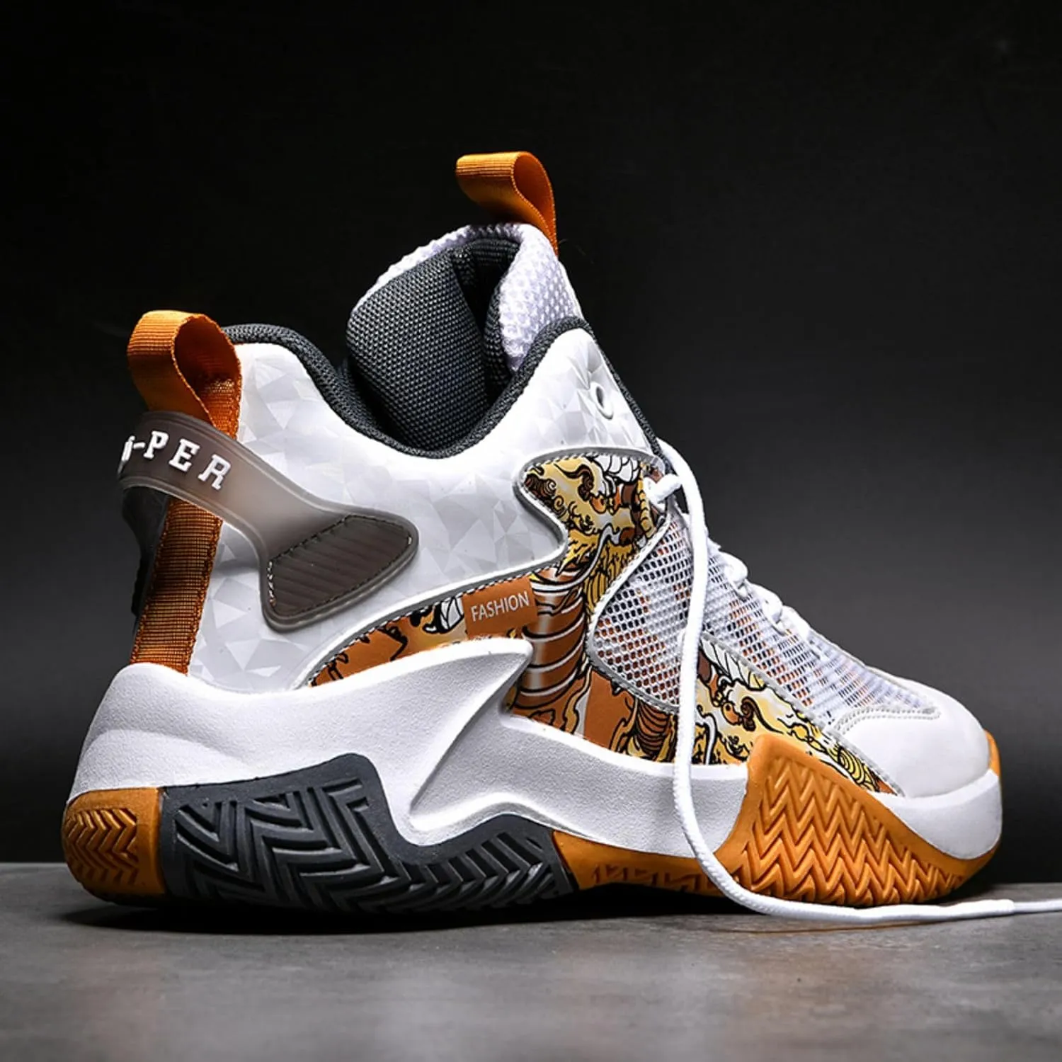 New Anti Slip and wear-Resistant Sports Basketball Shoes for Children