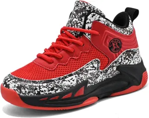New Anti Slip and wear-Resistant Sports Basketball Shoes for Children