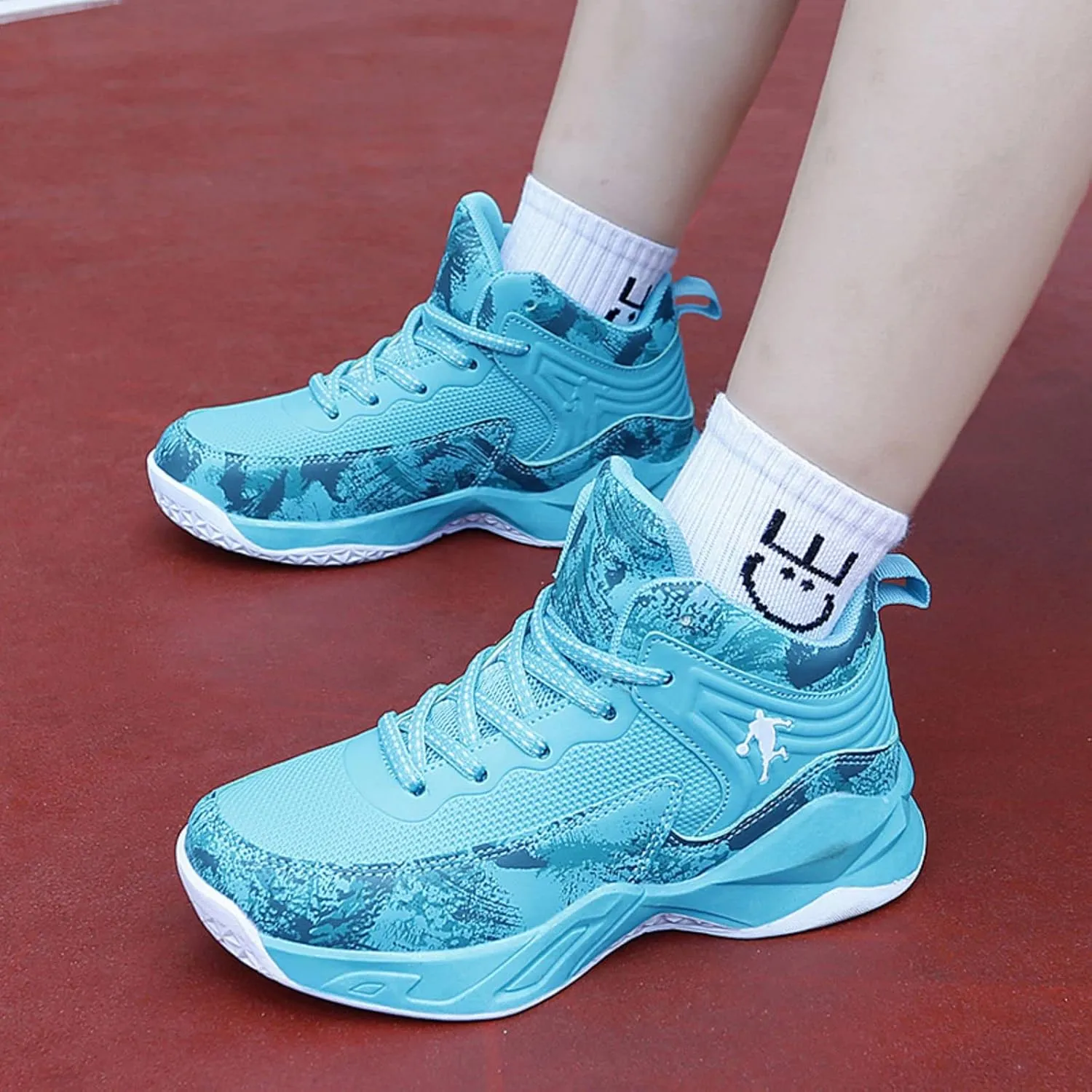 New Anti Slip and wear-Resistant Sports Basketball Shoes for Children