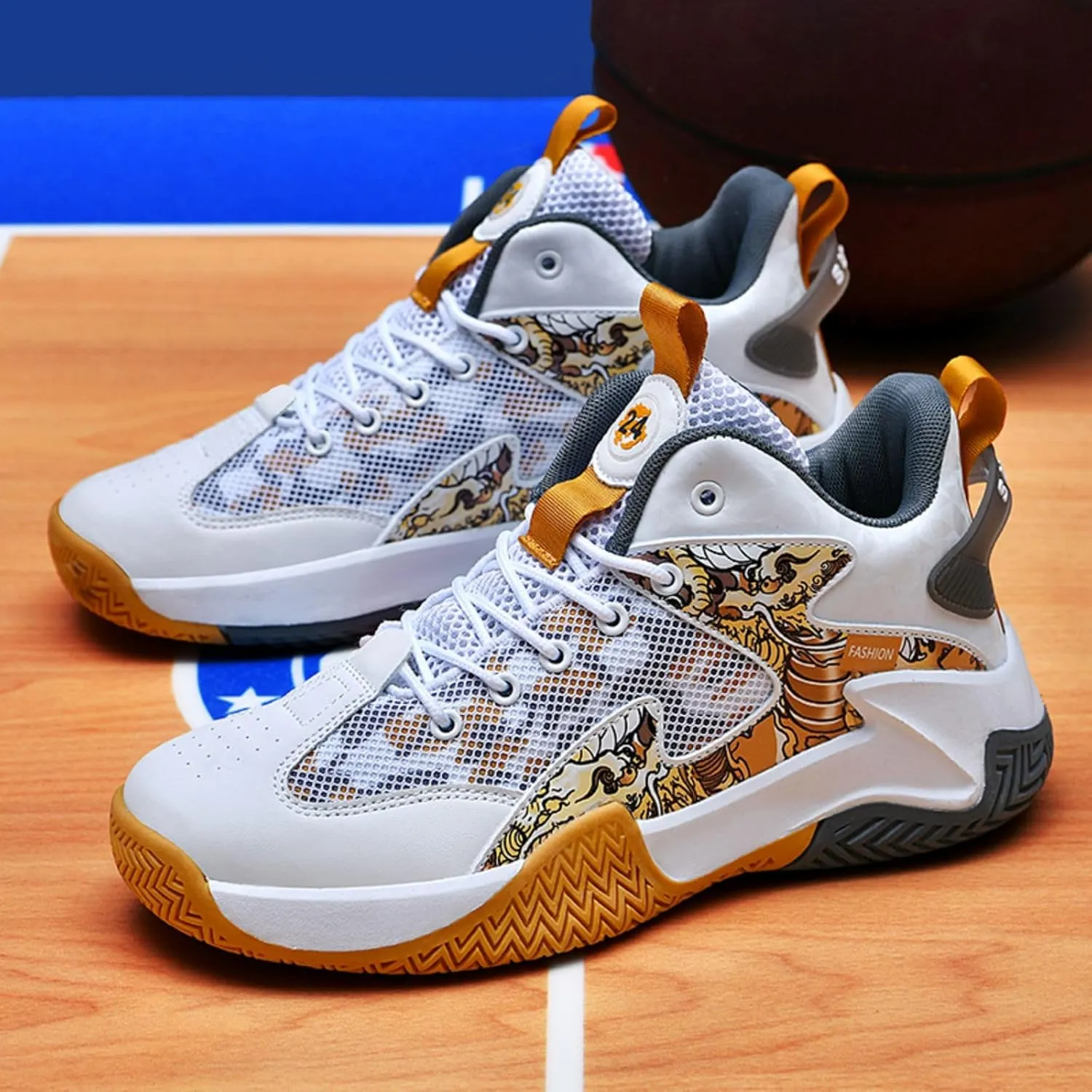 New Anti Slip and wear-Resistant Sports Basketball Shoes for Children