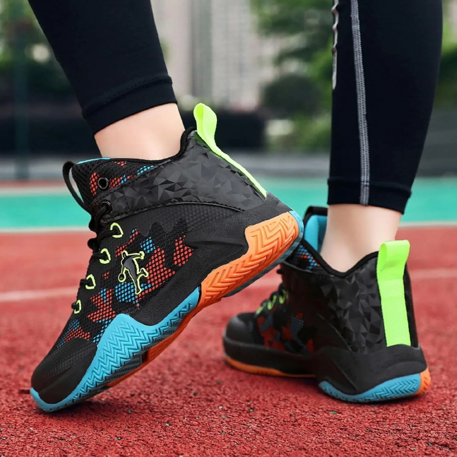 New Anti Slip and wear-Resistant Sports Basketball Shoes for Children