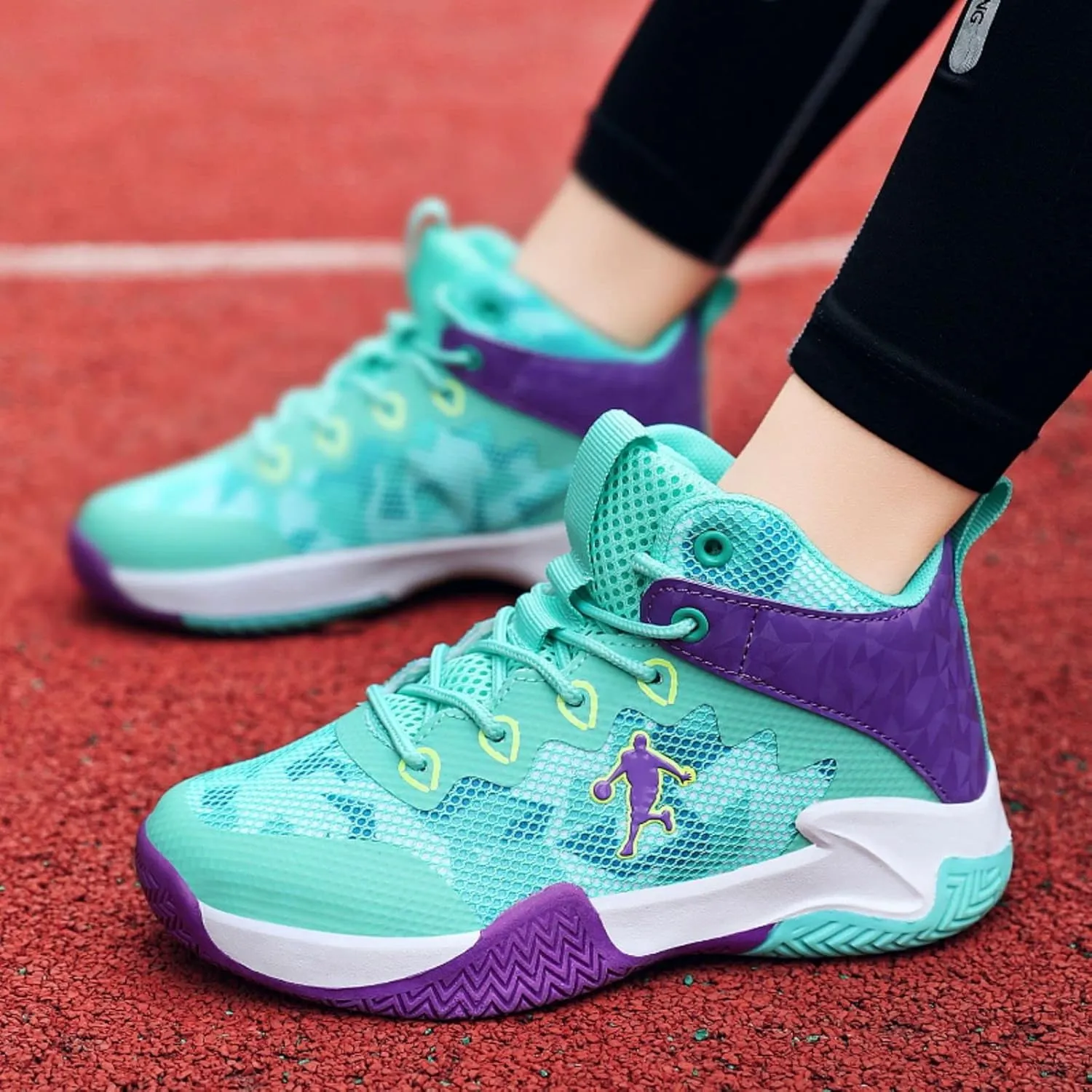 New Anti Slip and wear-Resistant Sports Basketball Shoes for Children