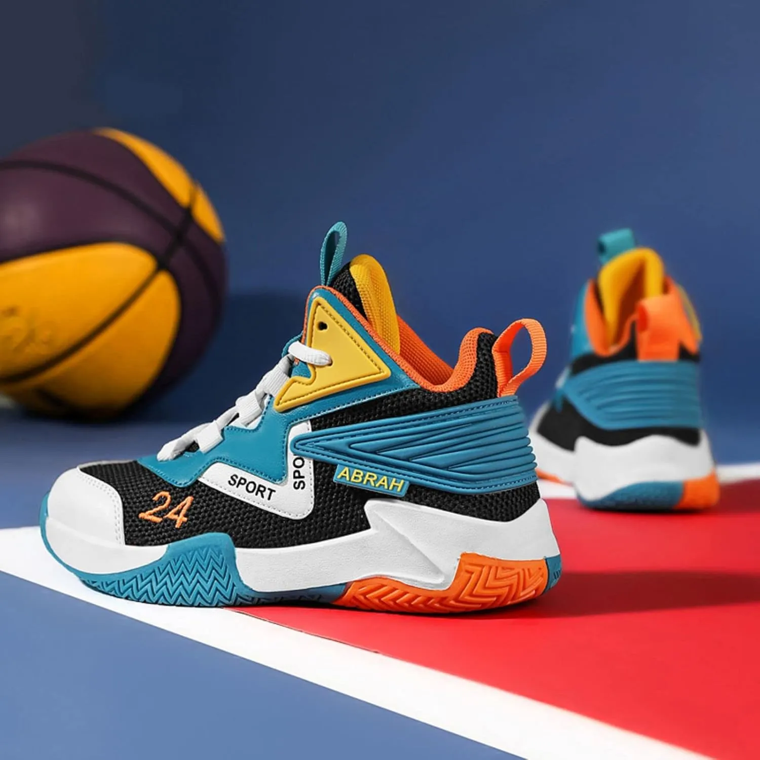 New Anti Slip and wear-Resistant Sports Basketball Shoes