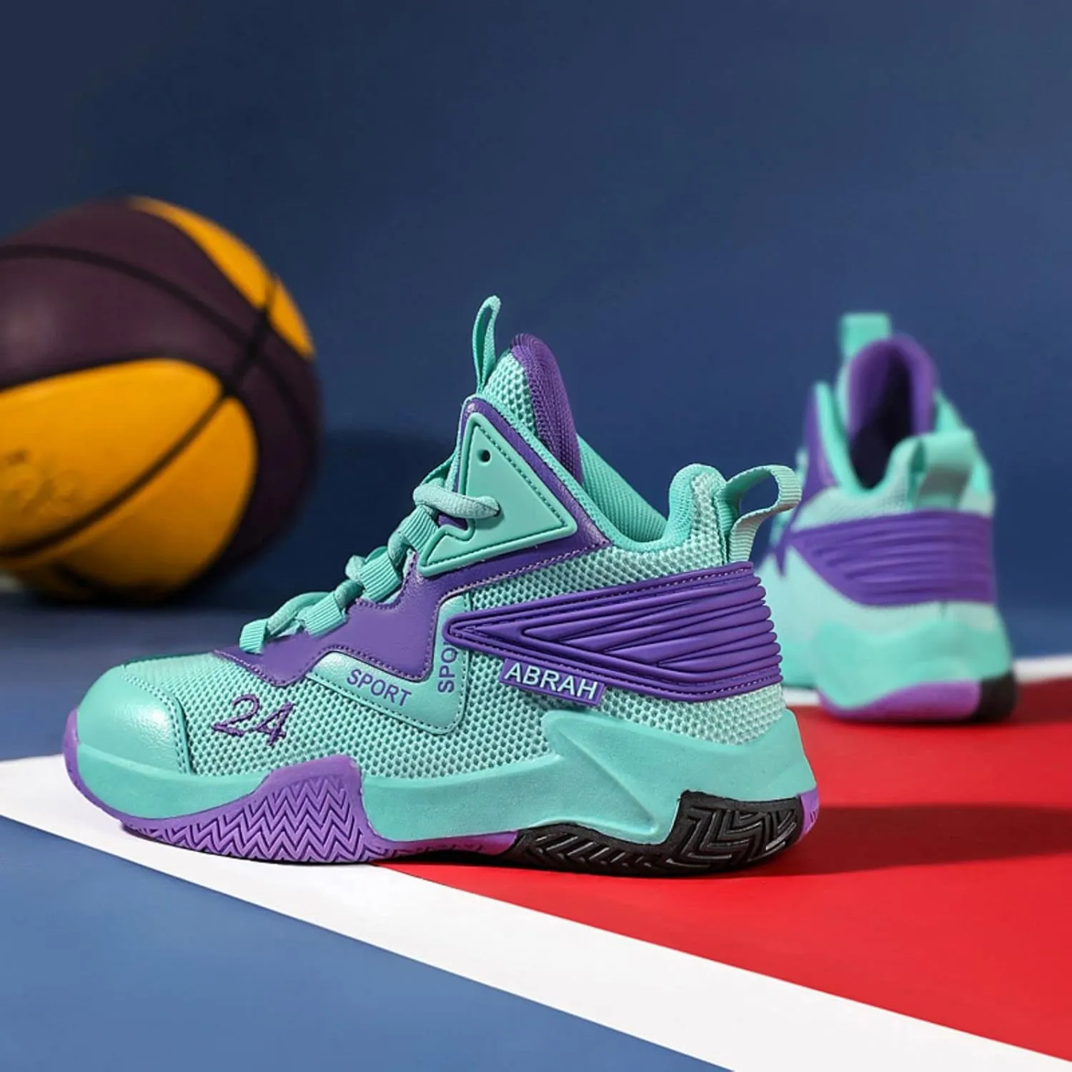 New Anti Slip and wear-Resistant Sports Basketball Shoes