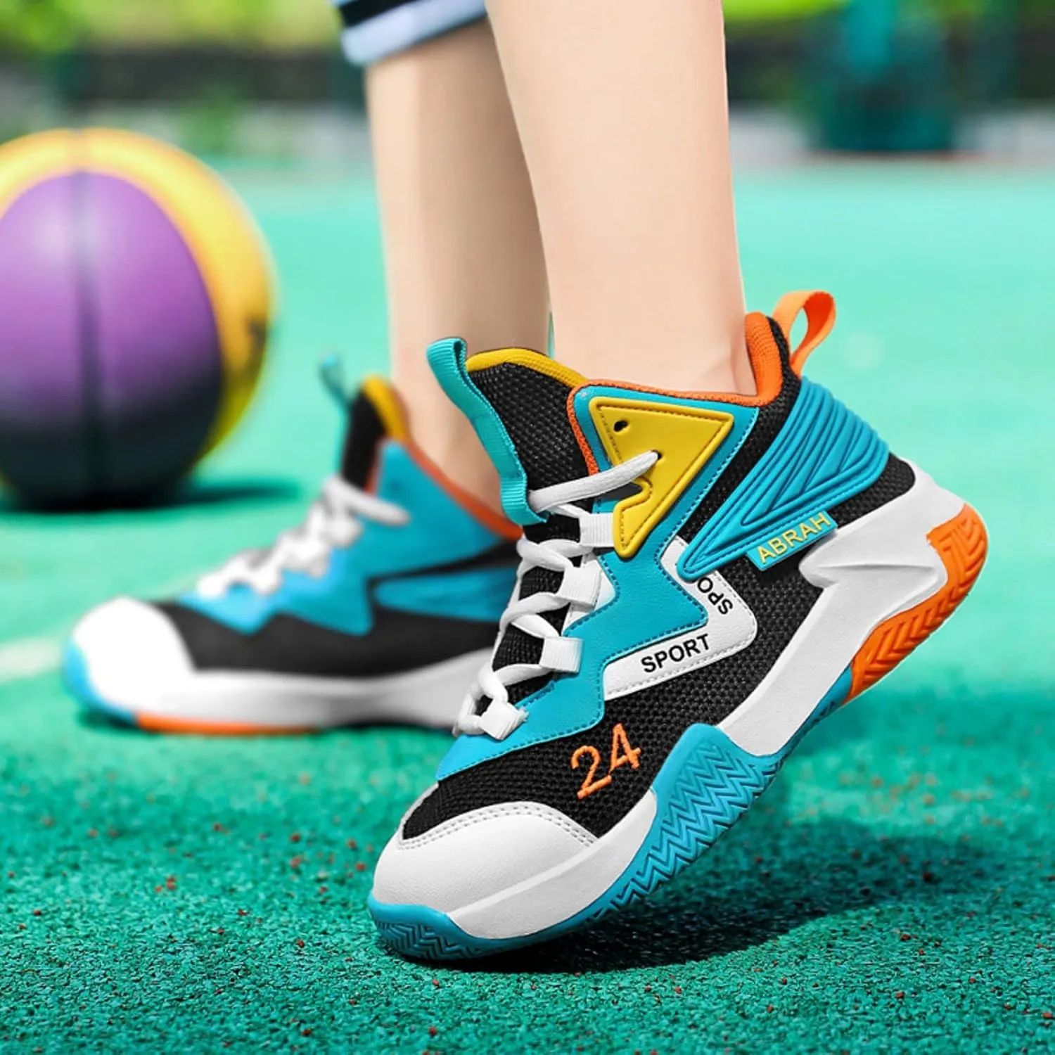 New Anti Slip and wear-Resistant Sports Basketball Shoes