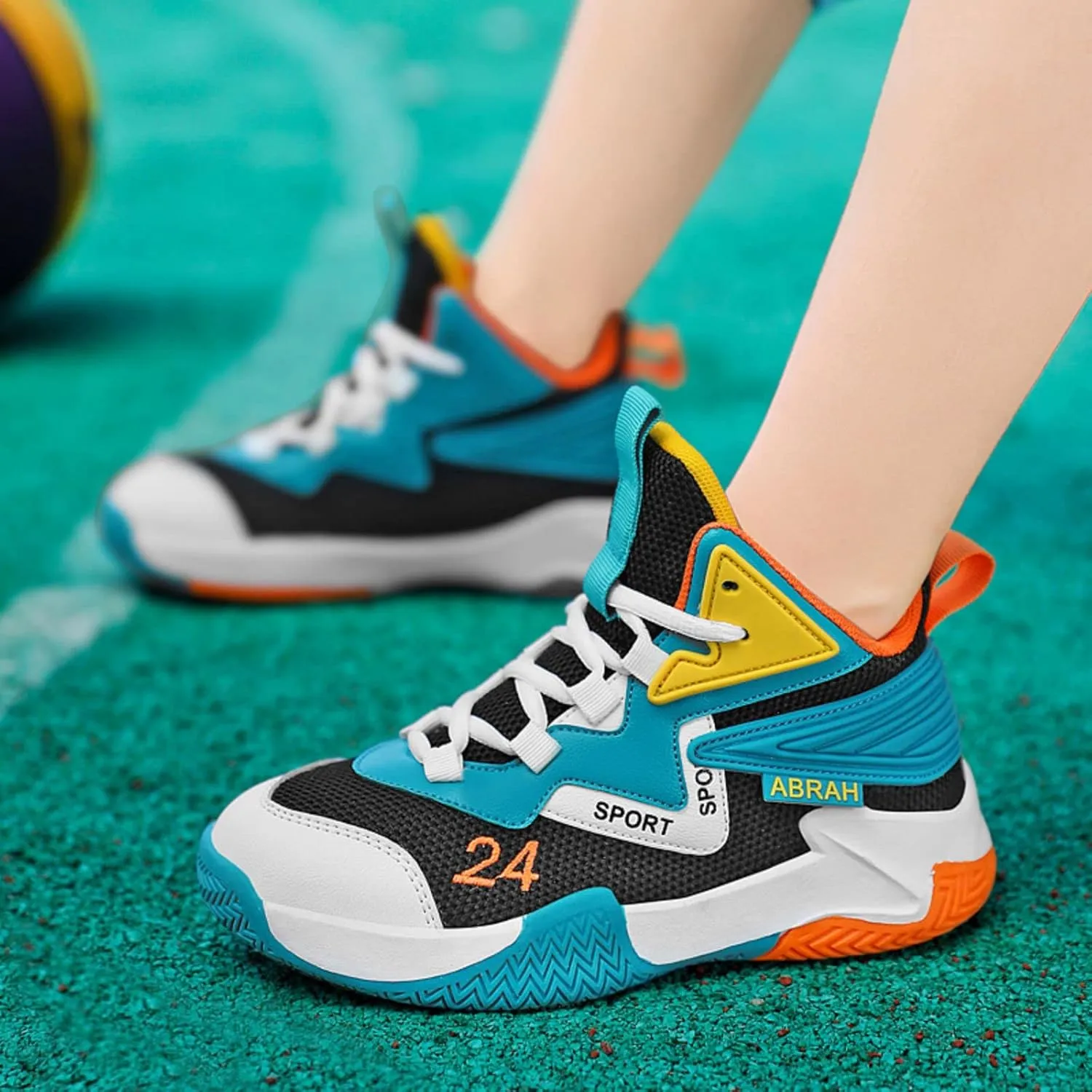 New Anti Slip and wear-Resistant Sports Basketball Shoes