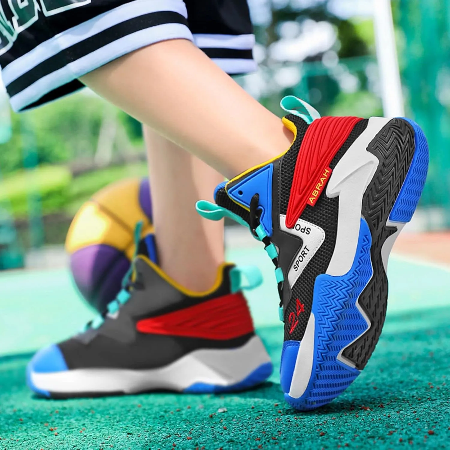 New Anti Slip and wear-Resistant Sports Basketball Shoes