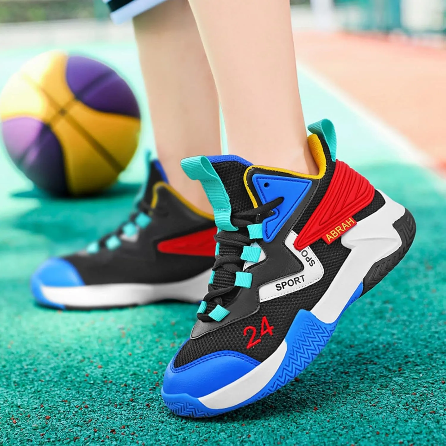 New Anti Slip and wear-Resistant Sports Basketball Shoes