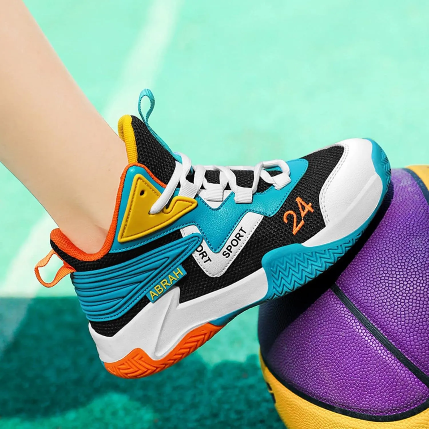 New Anti Slip and wear-Resistant Sports Basketball Shoes