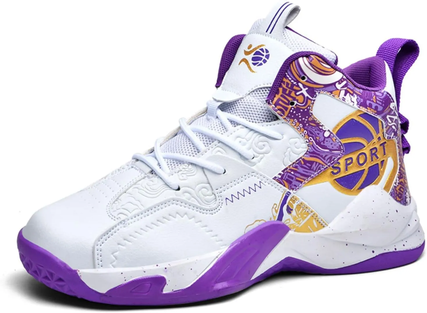 New Anti Slip Fashion high top Basketball Shoes