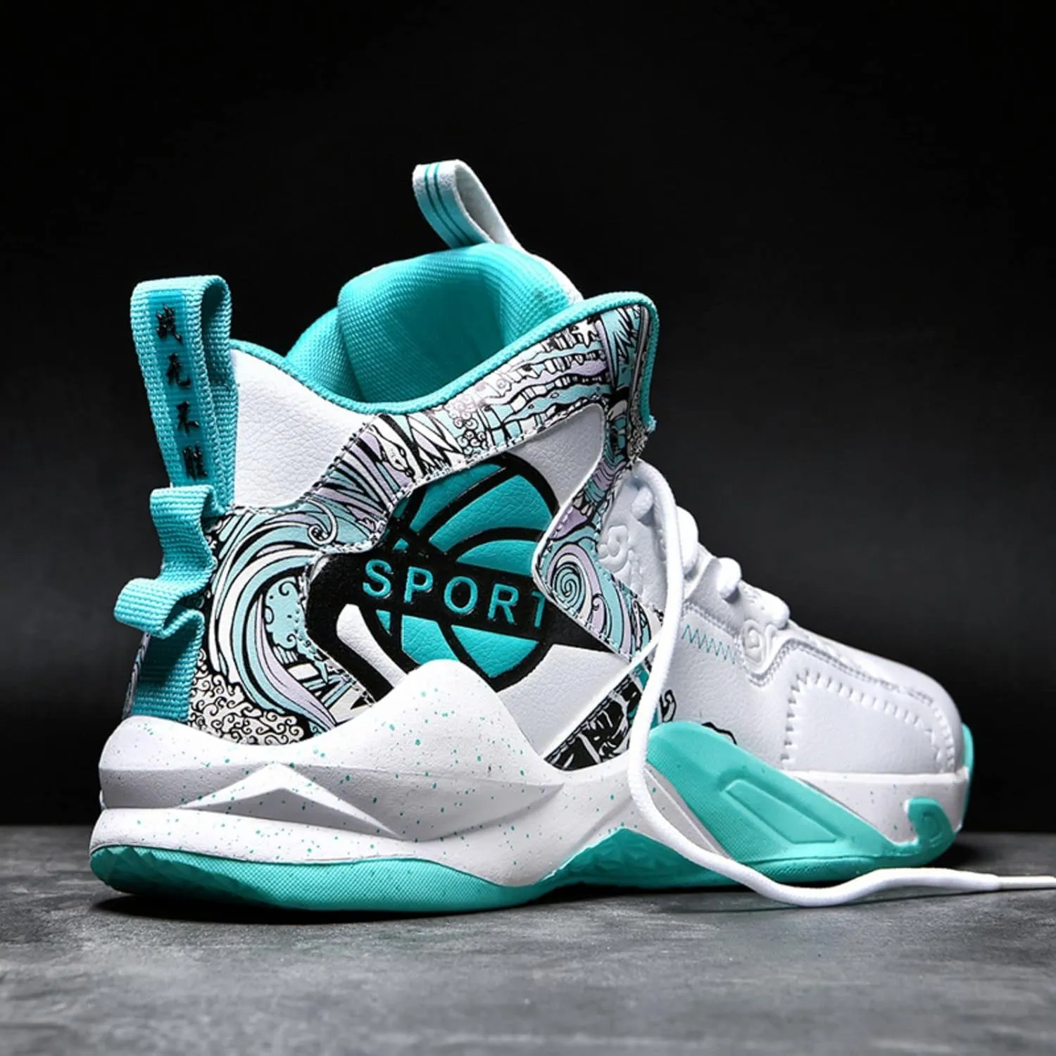 New Anti Slip Fashion high top Basketball Shoes