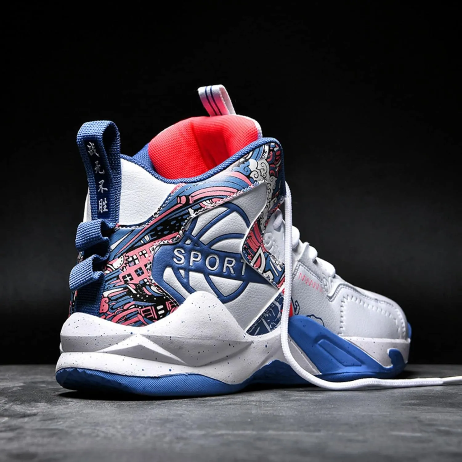New Anti Slip Fashion high top Basketball Shoes