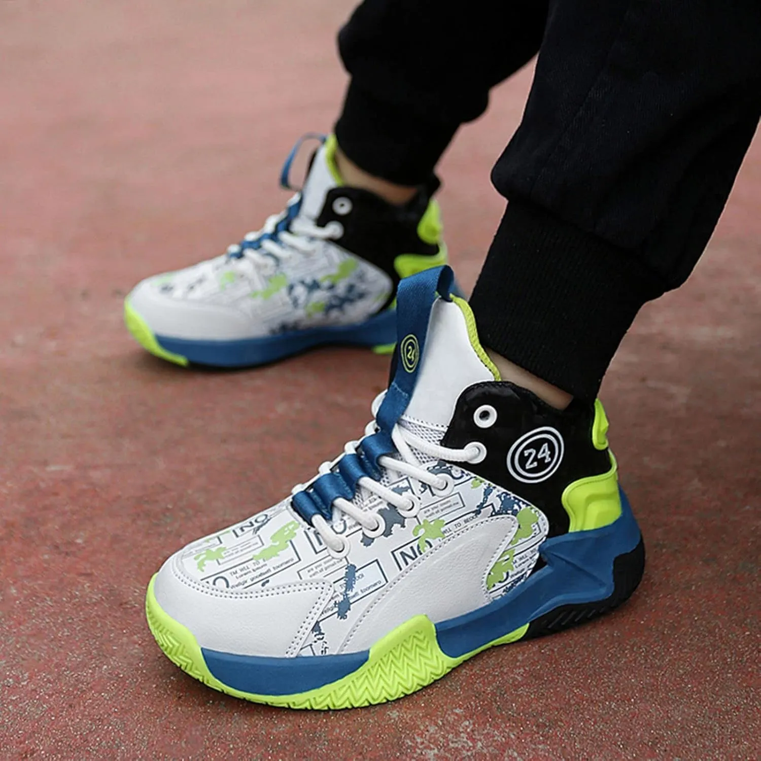 New Anti Slip Sports Basketball Shoes for Children