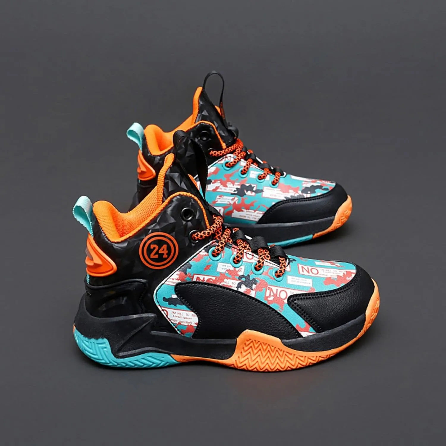 New Anti Slip Sports Basketball Shoes for Children