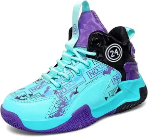 New Anti Slip Sports Basketball Shoes for Children