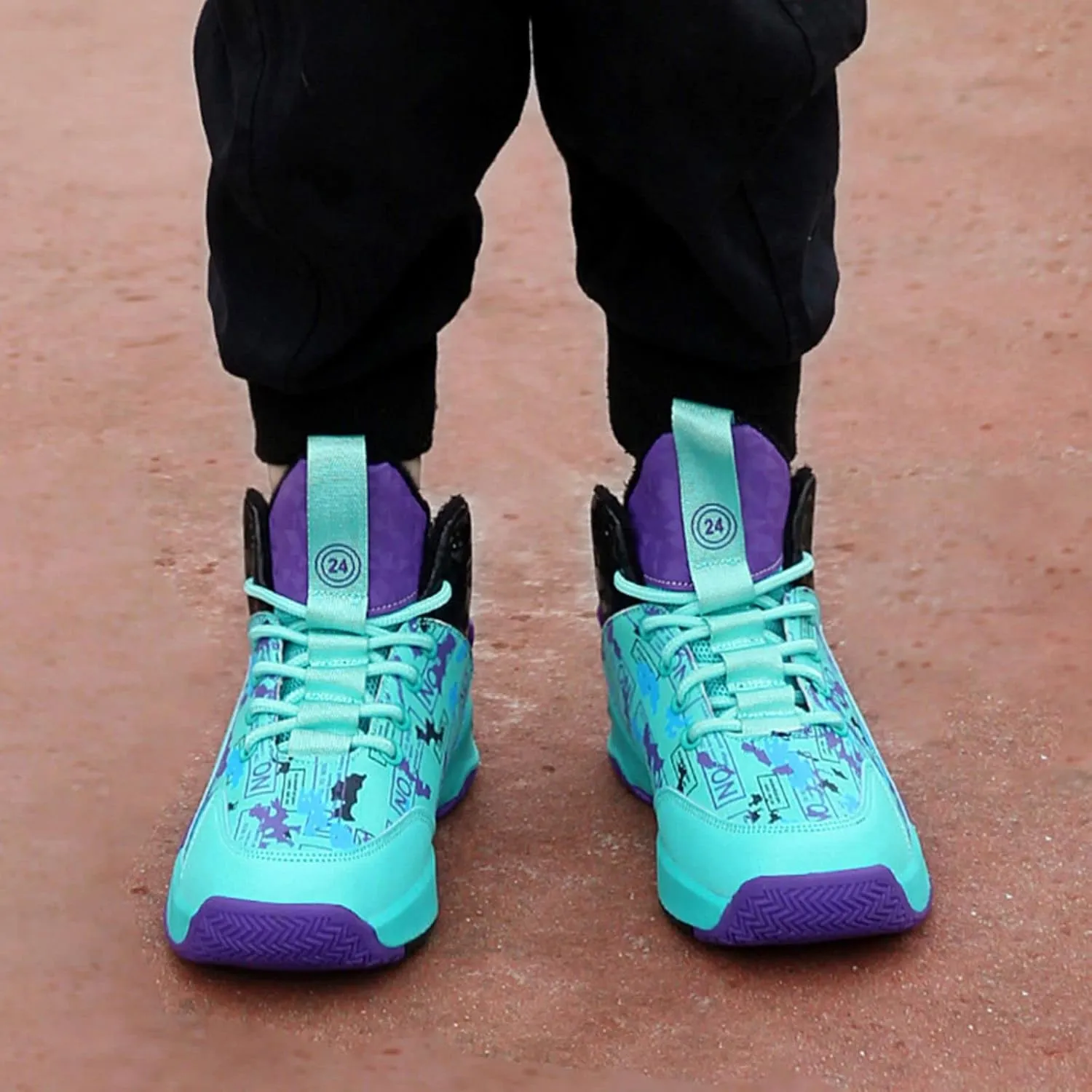 New Anti Slip Sports Basketball Shoes for Children