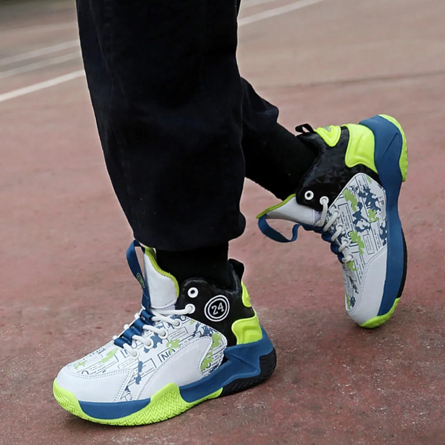 New Anti Slip Sports Basketball Shoes for Children