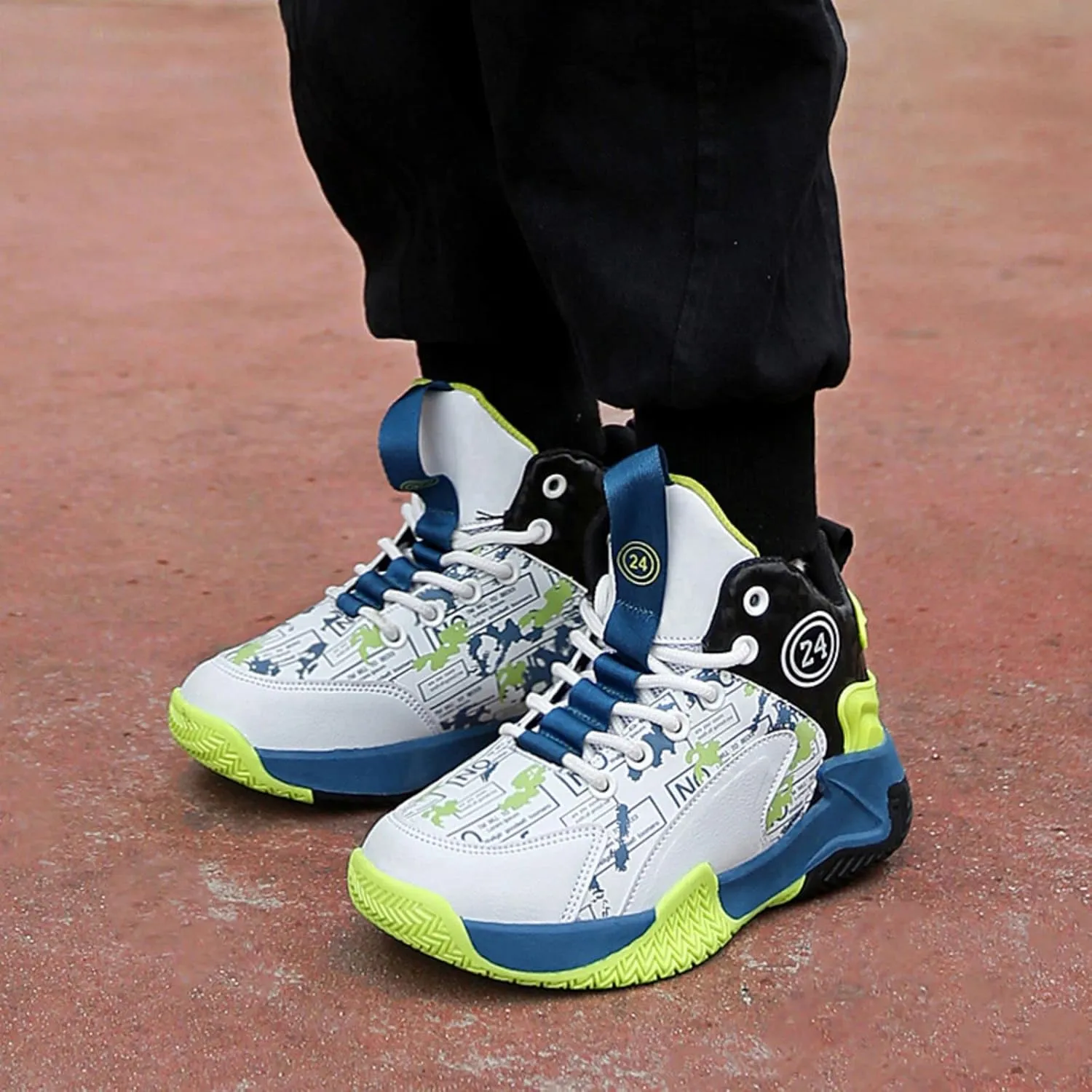 New Anti Slip Sports Basketball Shoes for Children