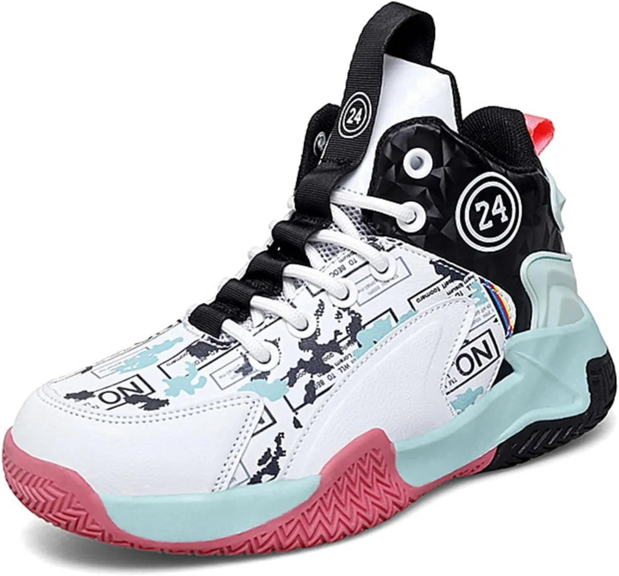 New Anti Slip Sports Basketball Shoes for Children