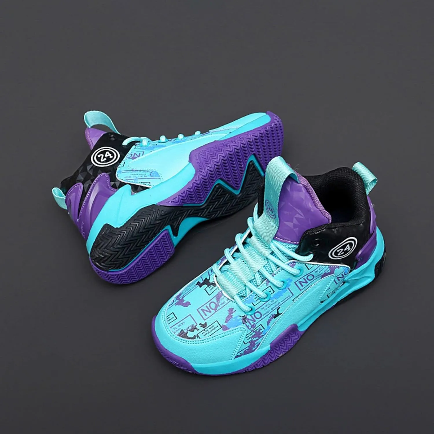 New Anti Slip Sports Basketball Shoes for Children