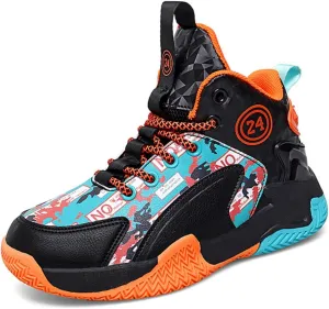 New Anti Slip Sports Basketball Shoes for Children