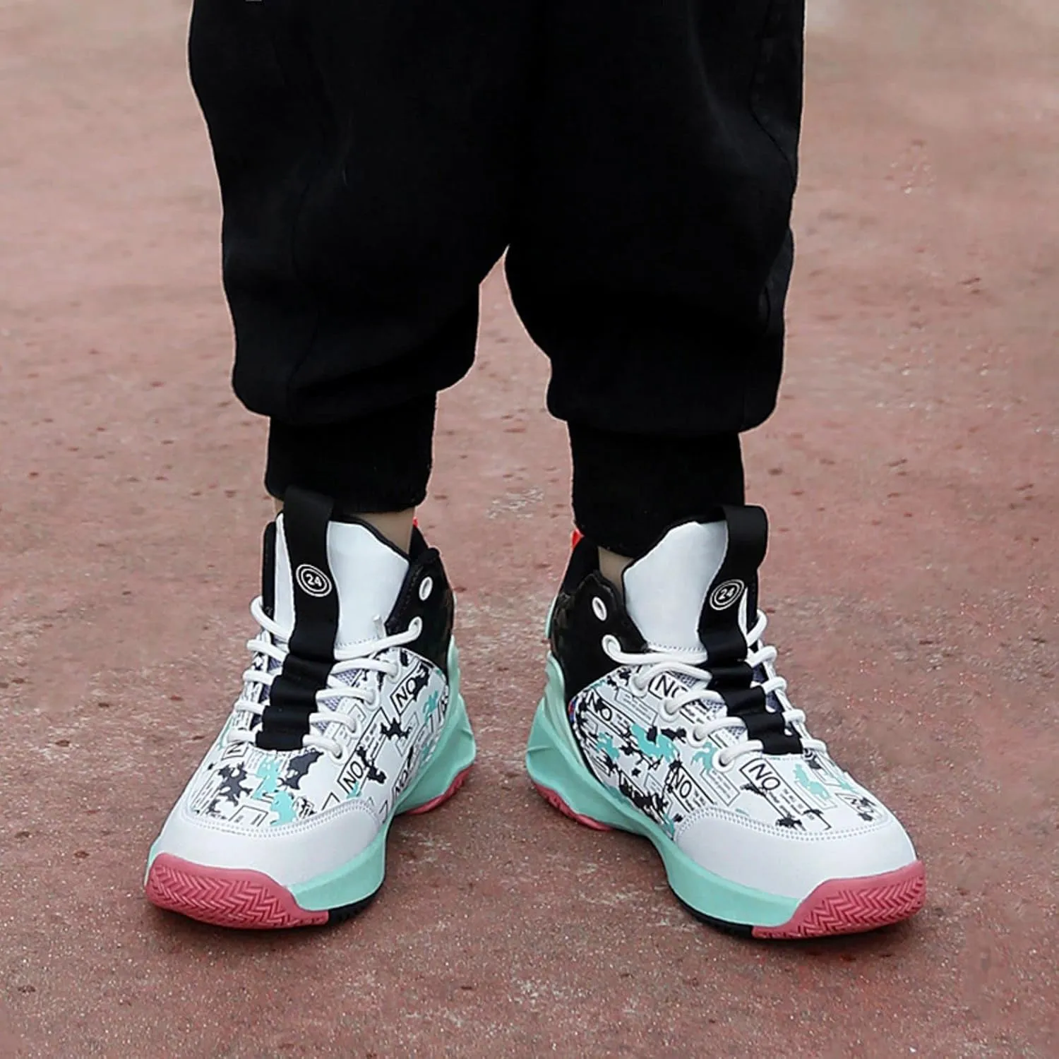 New Anti Slip Sports Basketball Shoes for Children