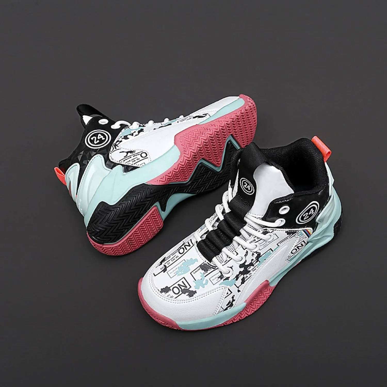 New Anti Slip Sports Basketball Shoes for Children
