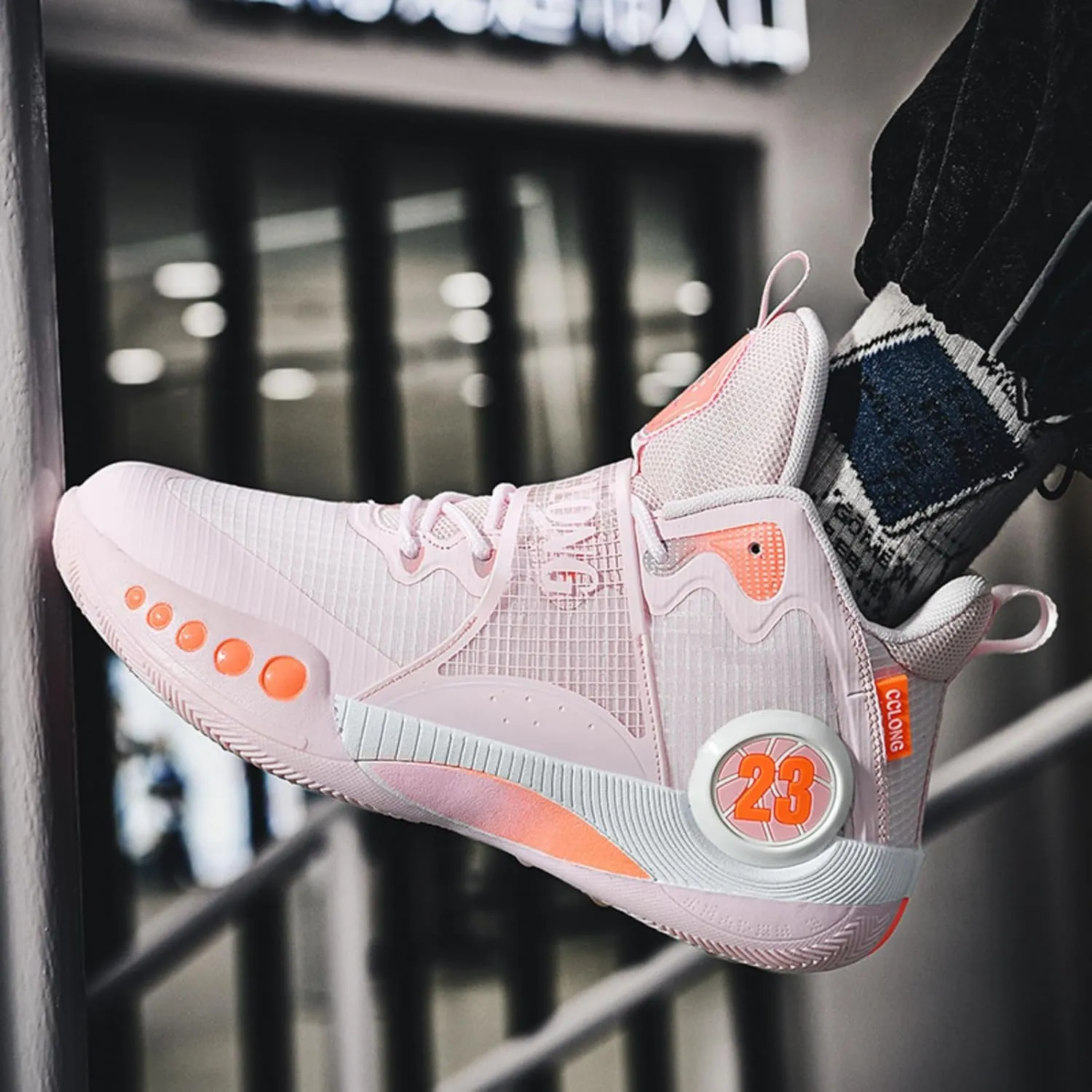 New Anti Slip wear-Resistant Fashion Basketball Shoes