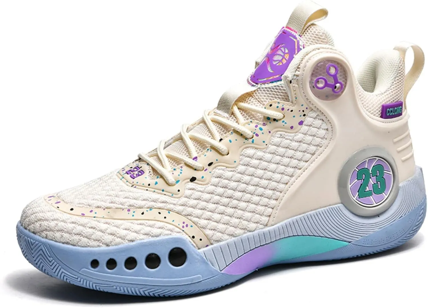 New Anti Slip wear-Resistant Fashion Basketball Shoes