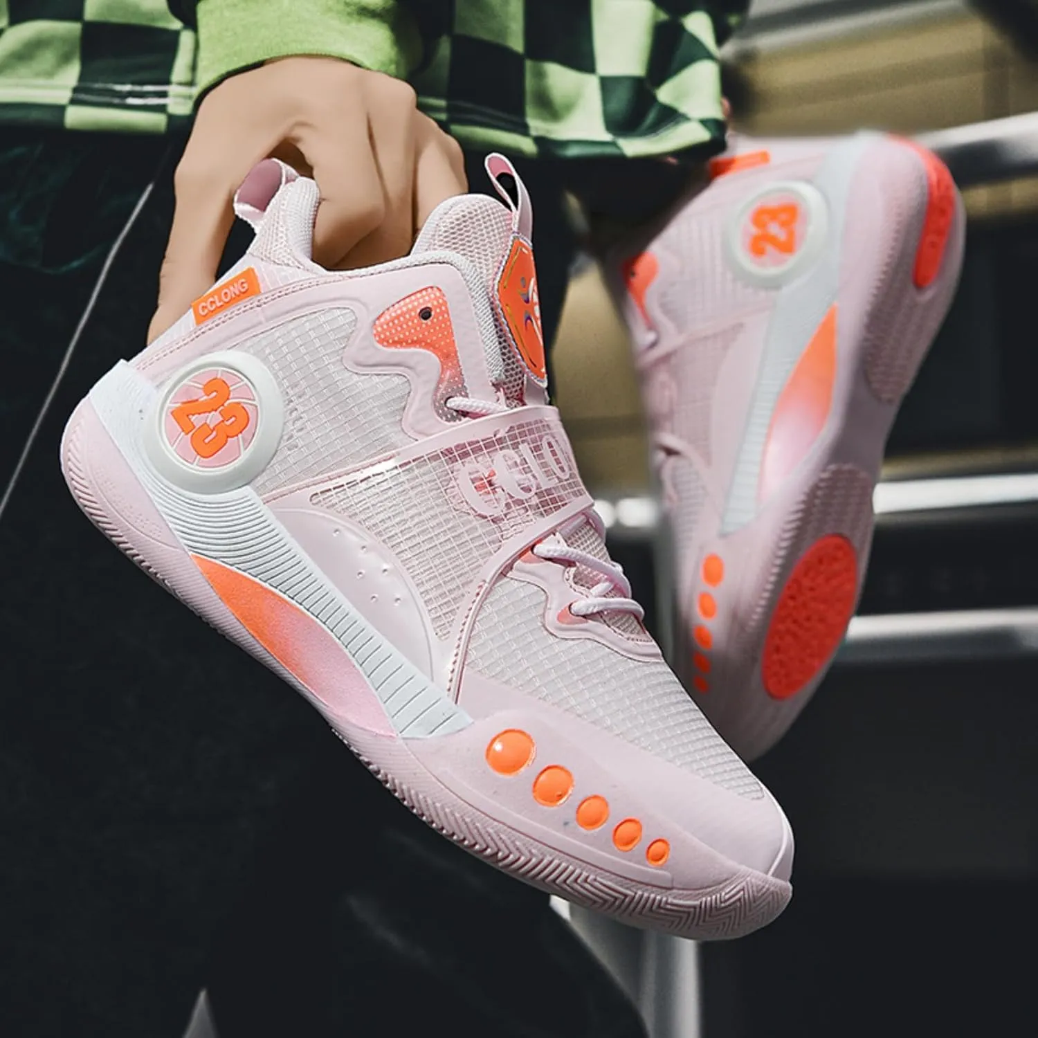 New Anti Slip wear-Resistant Fashion Basketball Shoes