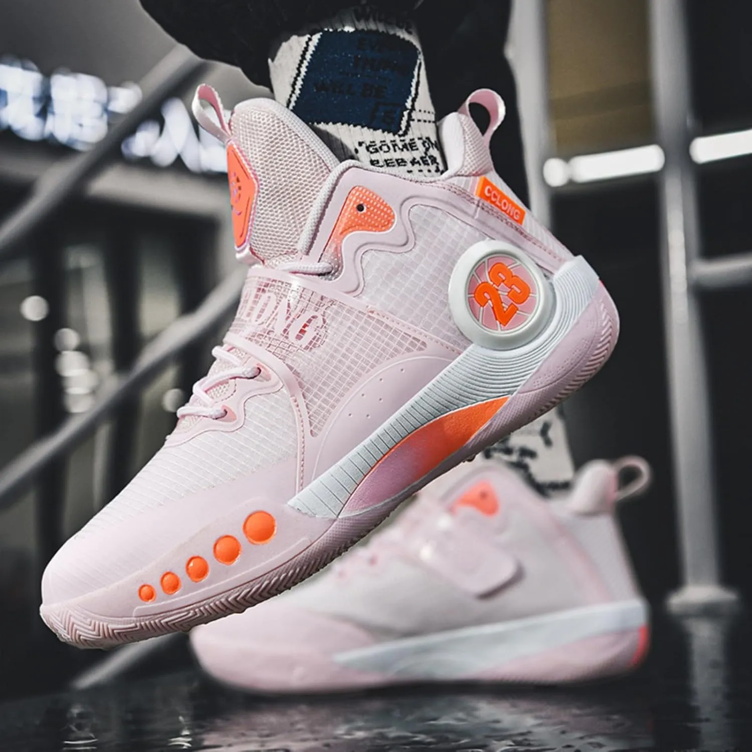 New Anti Slip wear-Resistant Fashion Basketball Shoes