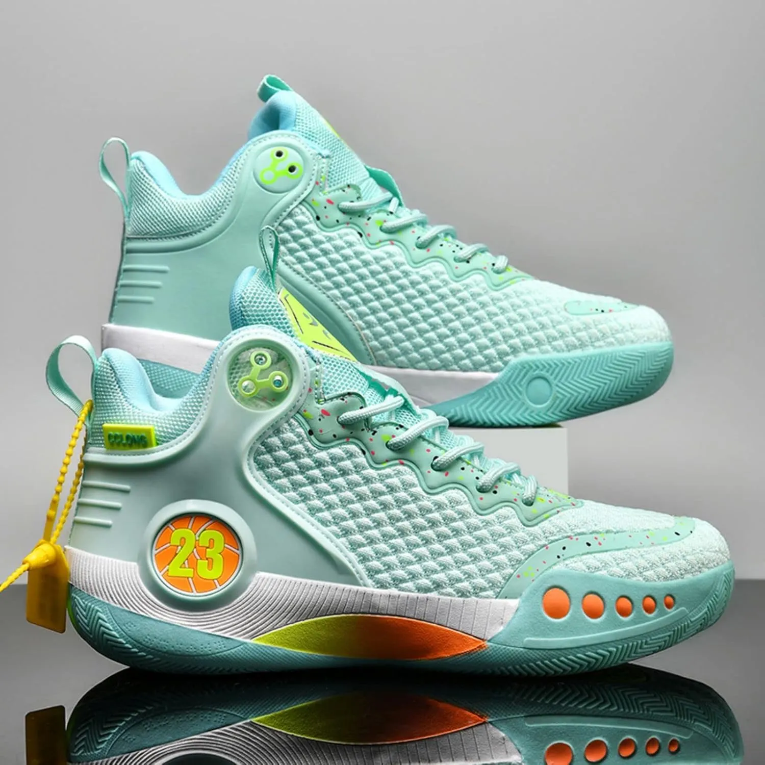 New Anti Slip wear-Resistant Fashion Basketball Shoes
