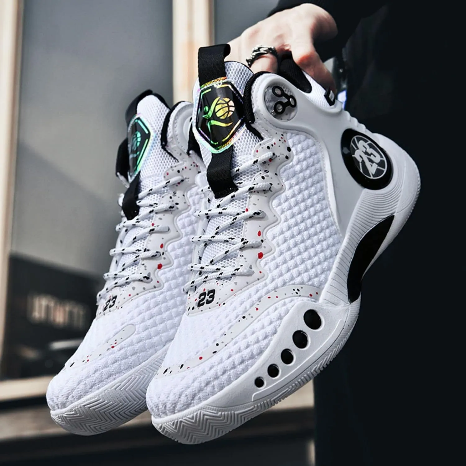New Anti Slip wear-Resistant Fashion Basketball Shoes
