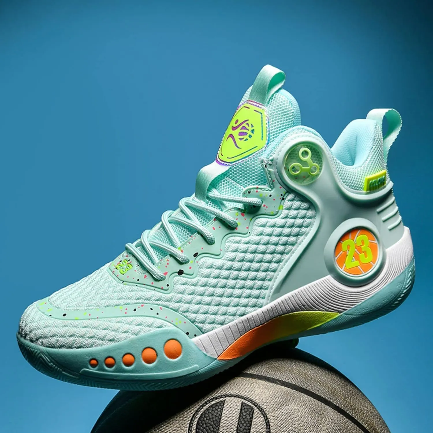 New Anti Slip wear-Resistant Fashion Basketball Shoes