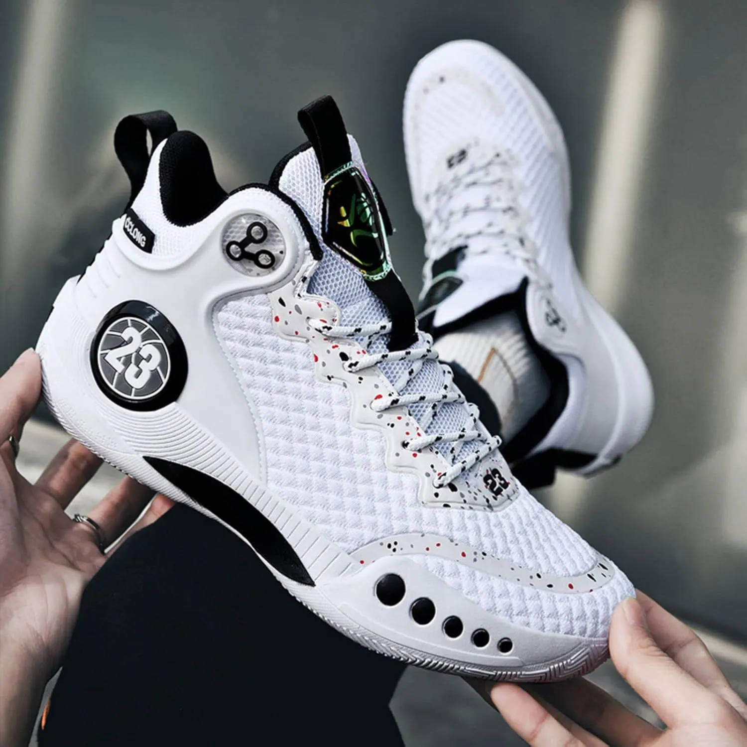 New Anti Slip wear-Resistant Fashion Basketball Shoes