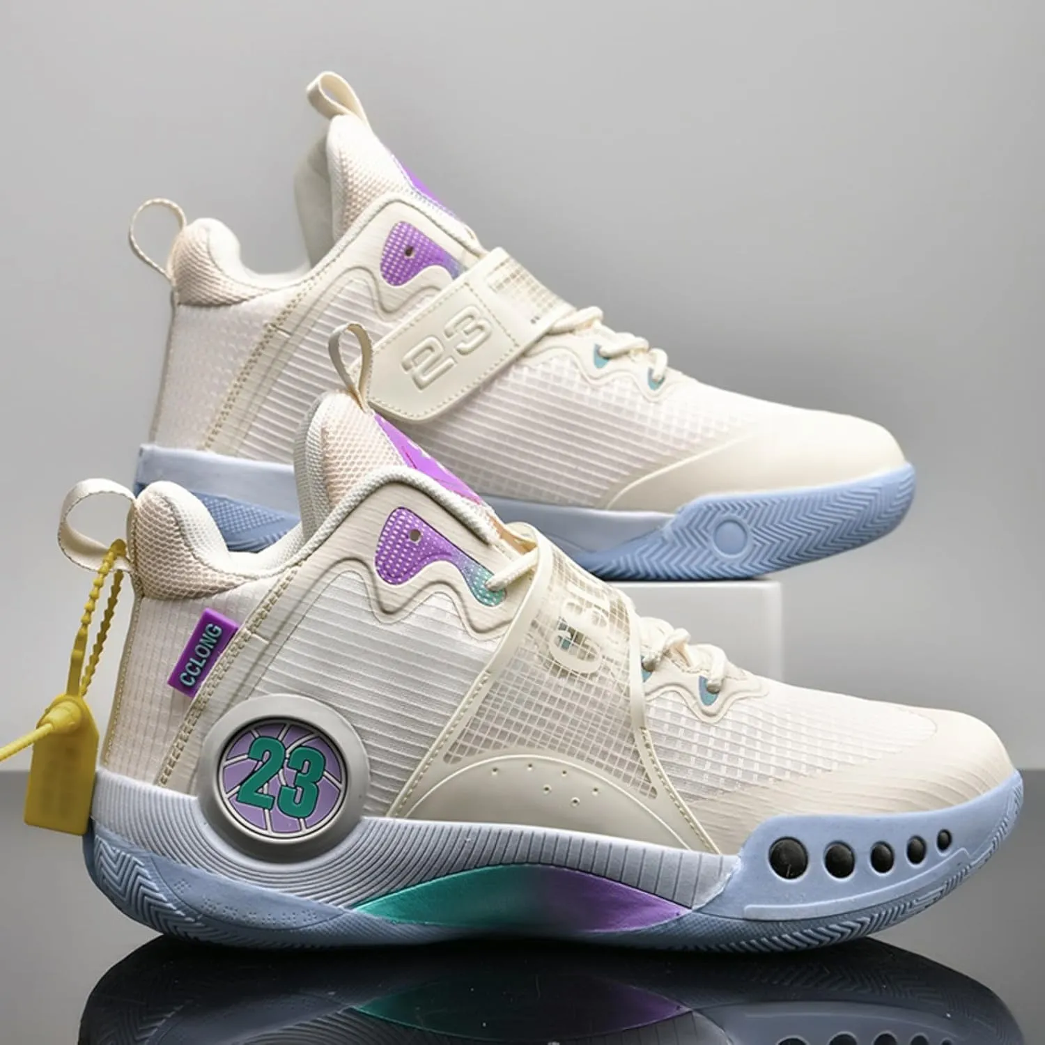 New Anti Slip wear-Resistant Fashion Basketball Shoes