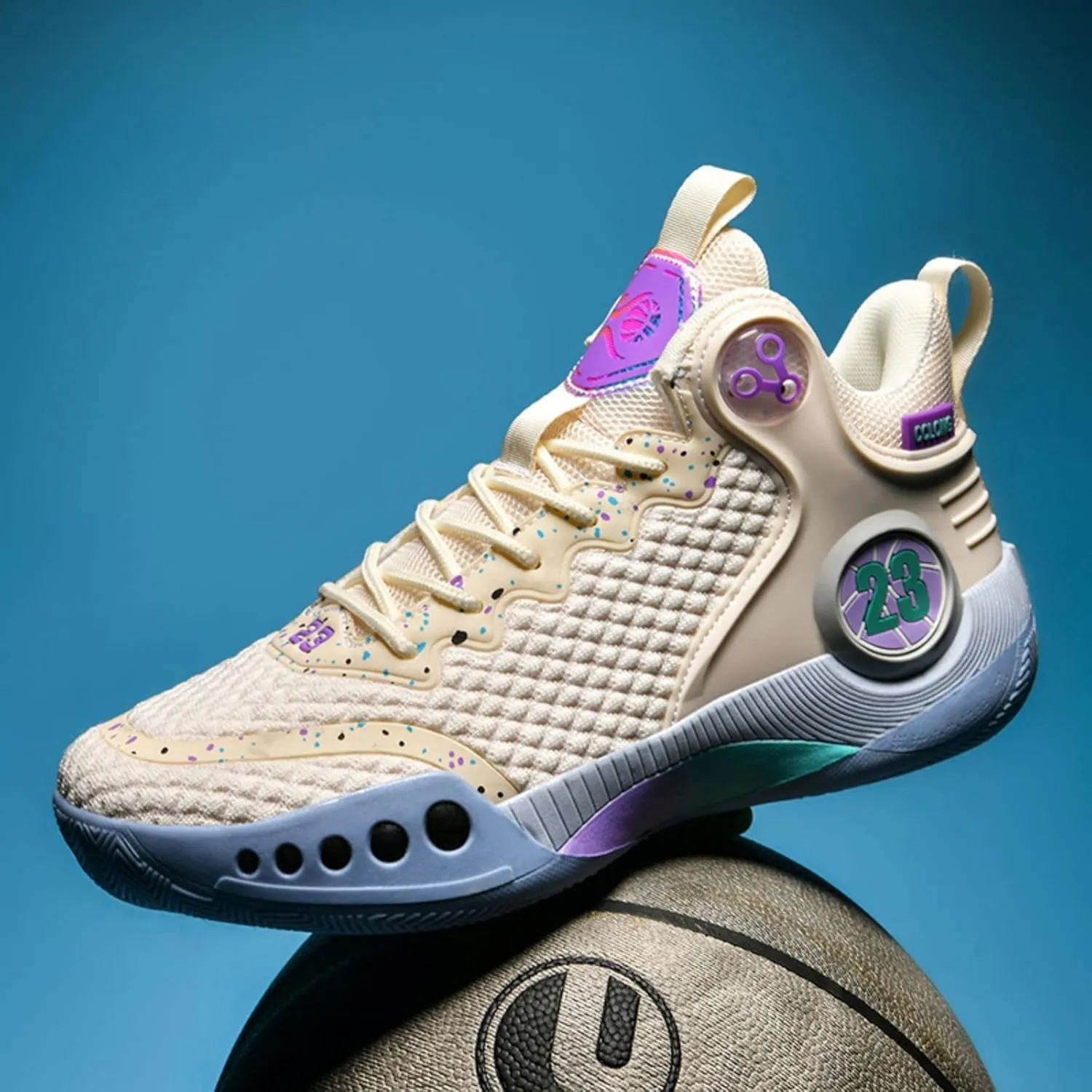 New Anti Slip wear-Resistant Fashion Basketball Shoes