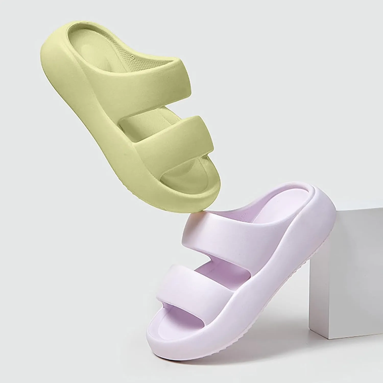 Non Slip Shower Shoes for Women Shower Shoes with Drainage Holes Walking Sandals Shower Slides for Women