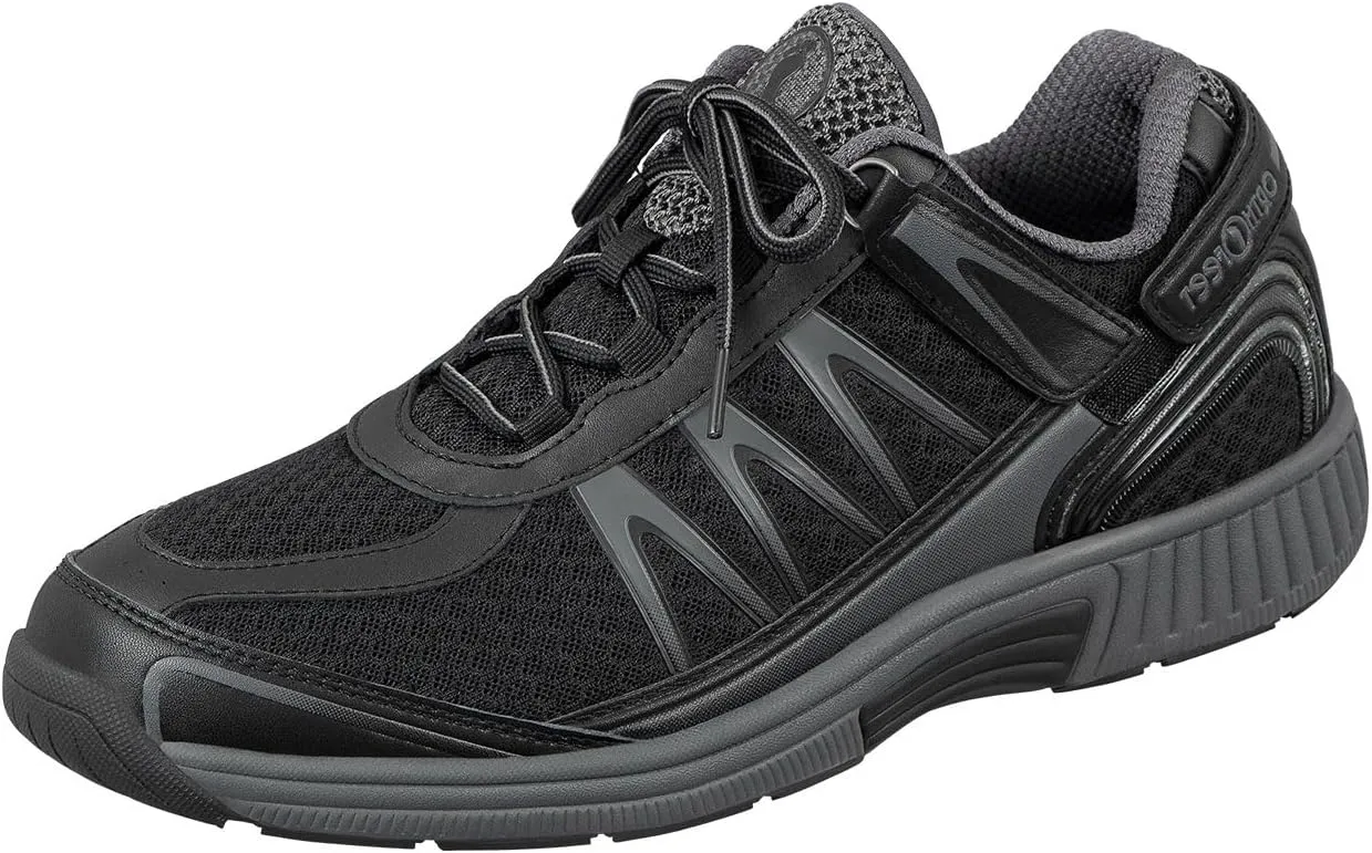 Orthofeet Men's Orthopedic Knit Sprint Tie-Less Sneakers