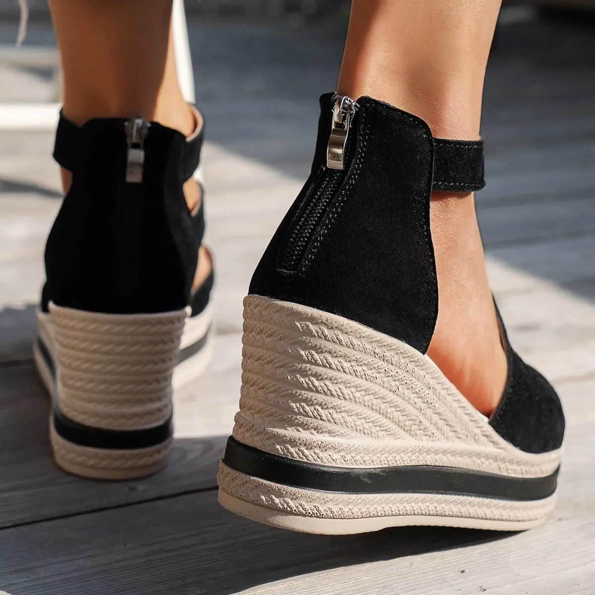 Orthopedic Wedge Sandals for Women Summer Dressy,2025 Casual Fashion Open Toe Fish Womens Walking Sandal Comfortable Beach Vacation Travel Walking Party Dress Sandals