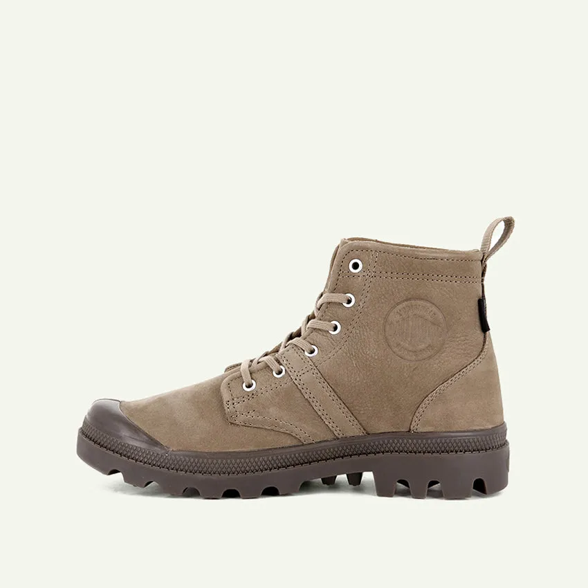 PALLABROUSSE HI WP UNISEX BOOTS - BONE BROWN