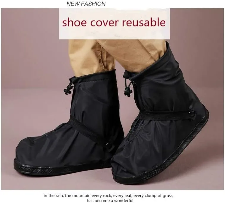 Rain Shoe Covers Men Women Waterproof Anti-Slip Boot Covers