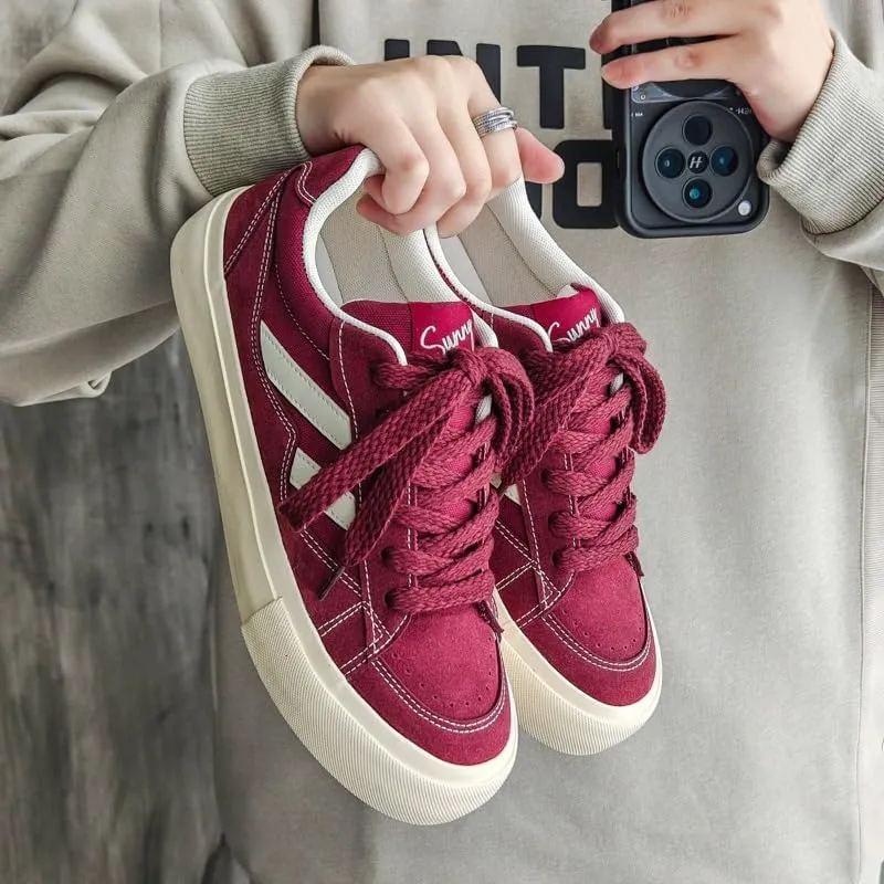 Retro Sports-Style Men's Skate Shoes, Suitable for All Seasons and Versatile for Casual and Daily wear.