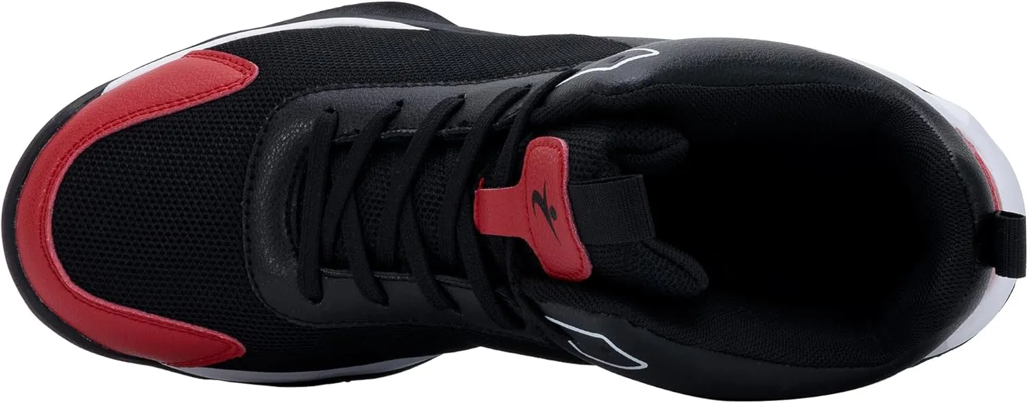 RomenSi Mens High Top Basketball Shoes Athletic Running Walking Anti Slip Sports Fashion Sneakers