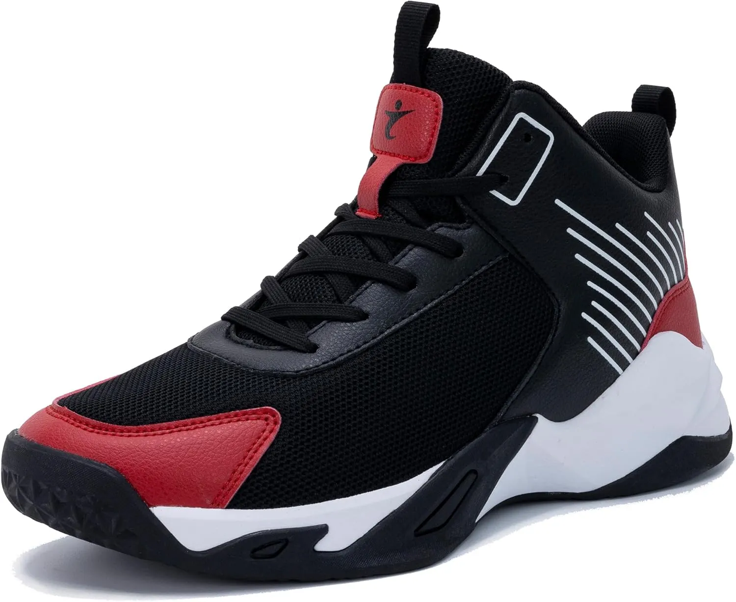 RomenSi Mens High Top Basketball Shoes Athletic Running Walking Anti Slip Sports Fashion Sneakers