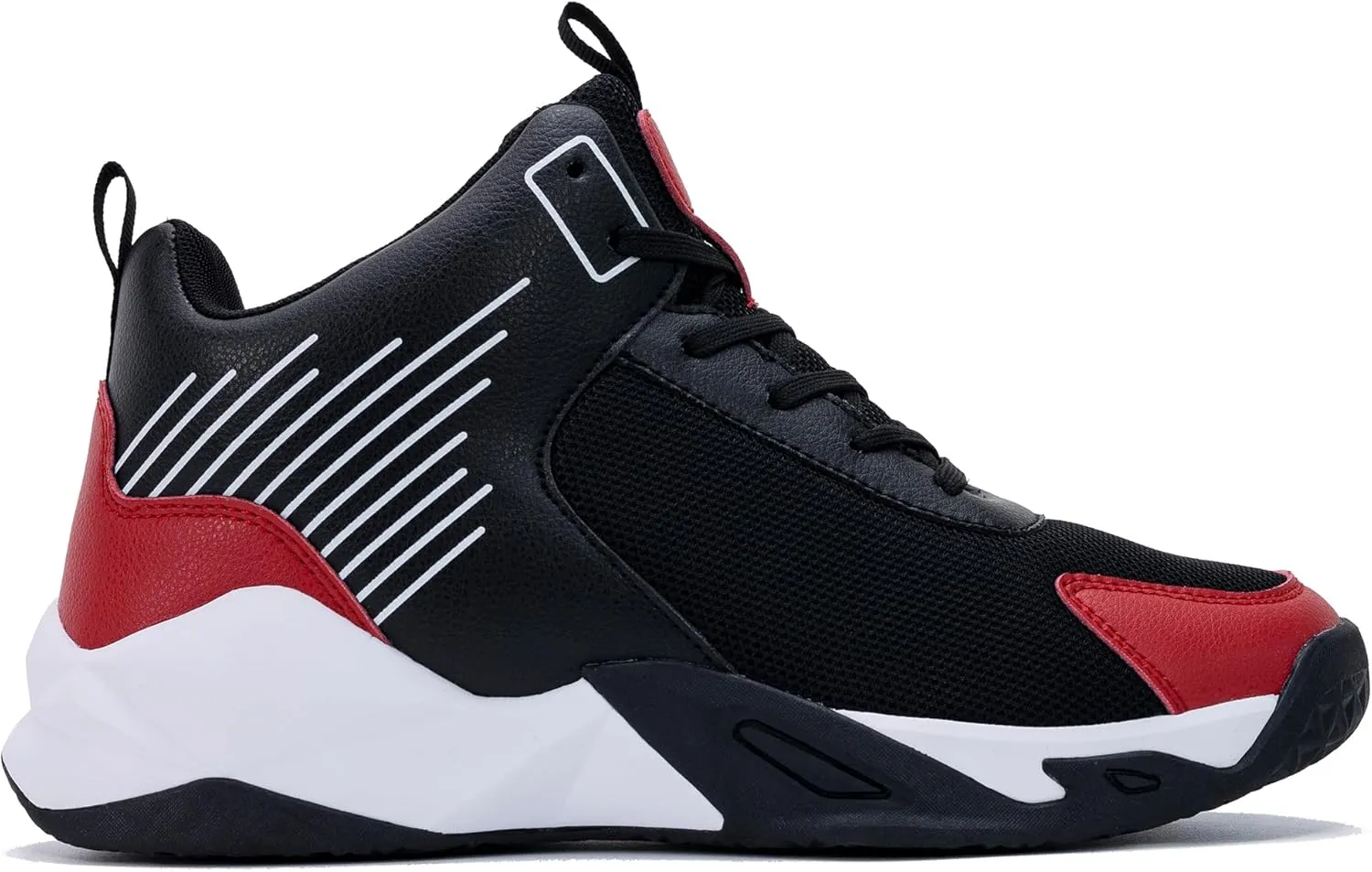 RomenSi Mens High Top Basketball Shoes Athletic Running Walking Anti Slip Sports Fashion Sneakers