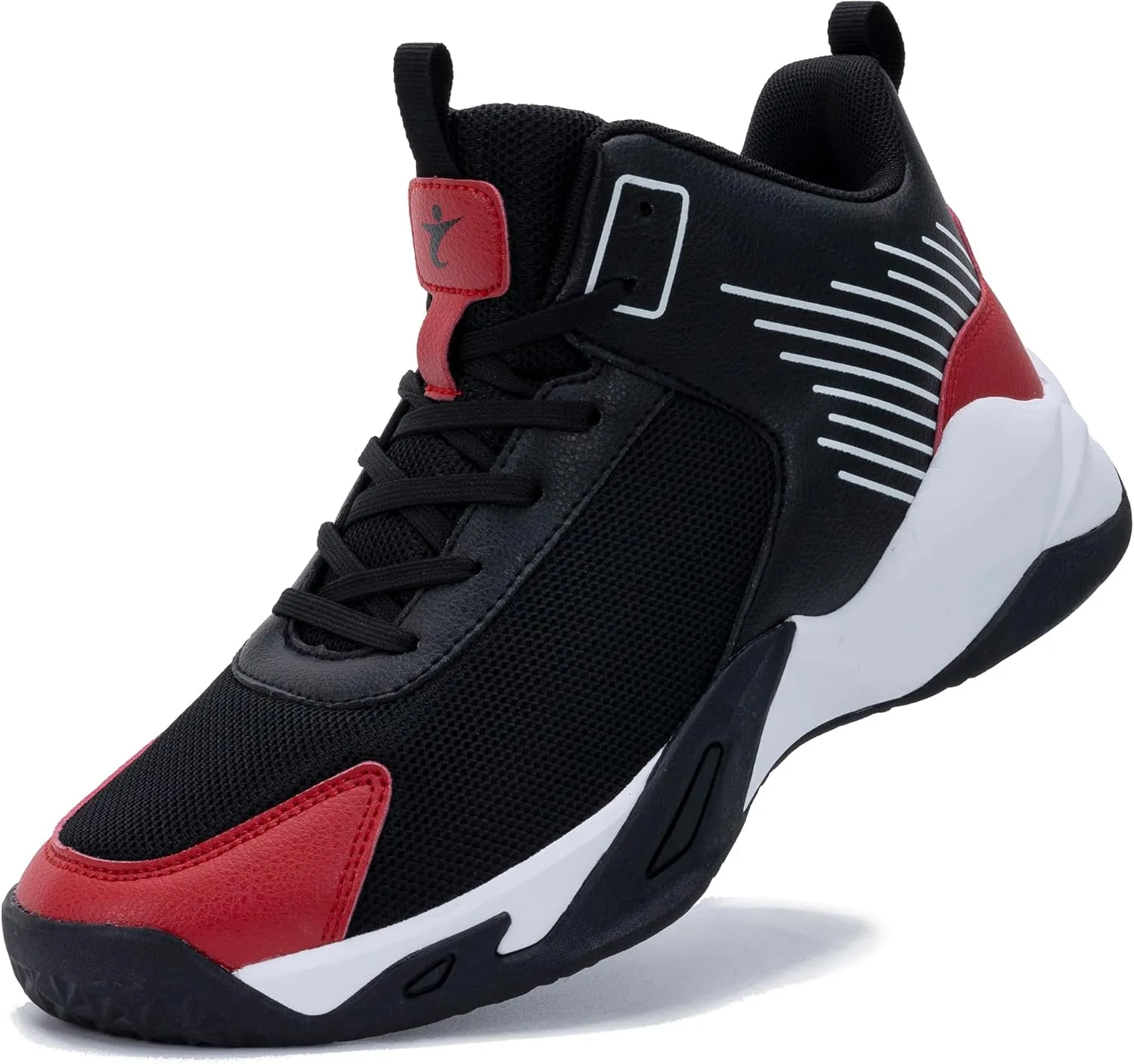 RomenSi Mens High Top Basketball Shoes Athletic Running Walking Anti Slip Sports Fashion Sneakers