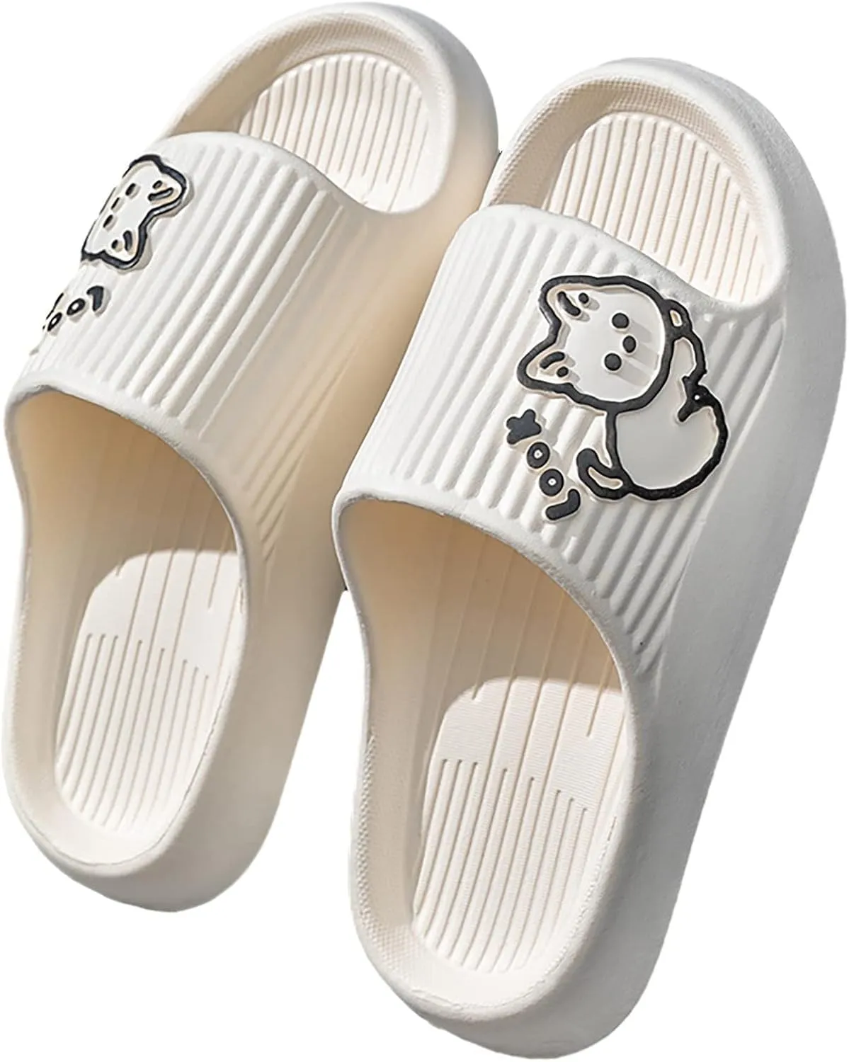 Sandal Slippers for Women Open Toe Shower Shoes Bathroom Sandals Arch Support Sandals Women's Non Slip Slippers