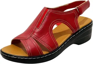 Sandals Women Comfortable Dressy Wedge Sandals Orthotic Slides Open Toe Arch Support Summer Orthopedic Slippers Flip Flops
